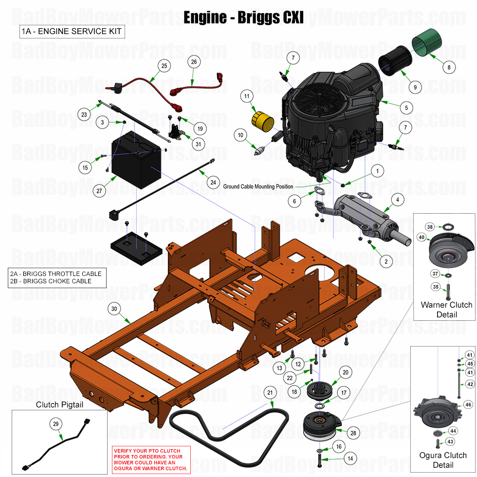 2025 Maverick - Engine - Briggs CXI